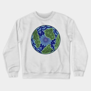 Earth Mandala Crewneck Sweatshirt